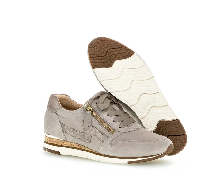 Gabor Sneakers Dame Beige | DK0000832