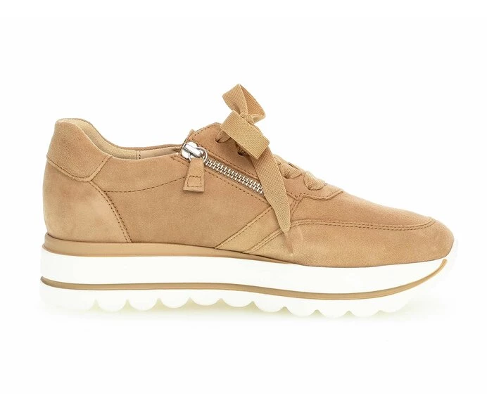 Gabor Sneakers Dame Beige | DK0000834