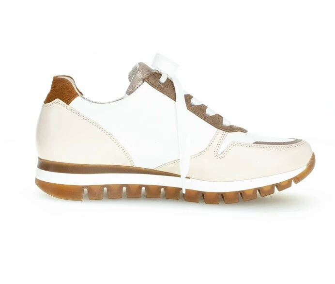 Gabor Sneakers Dame Beige | DK0000852