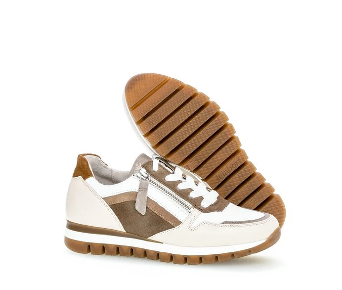 Gabor Sneakers Dame Beige | DK0000852