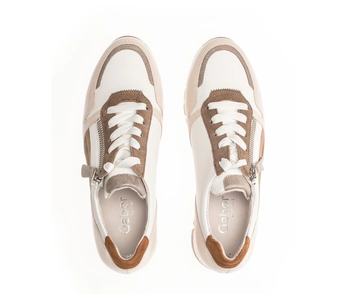 Gabor Sneakers Dame Beige | DK0000852