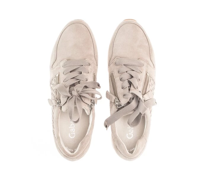 Gabor Sneakers Dame Beige | DK0000863