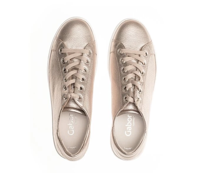 Gabor Sneakers Dame Beige | DK0000946