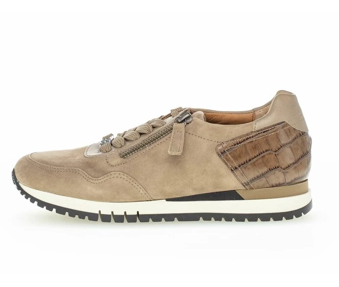 Gabor Sneakers Dame Beige | DK0000957