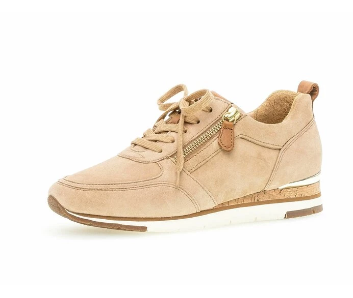 Gabor Sneakers Dame Beige | DK0000958