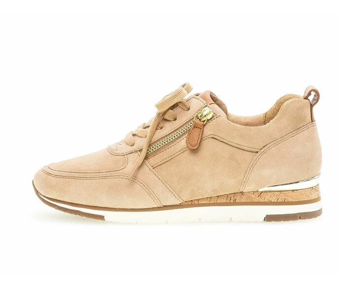 Gabor Sneakers Dame Beige | DK0000958