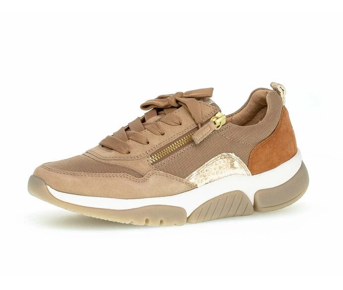 Gabor Sneakers Dame Beige | DK0000966