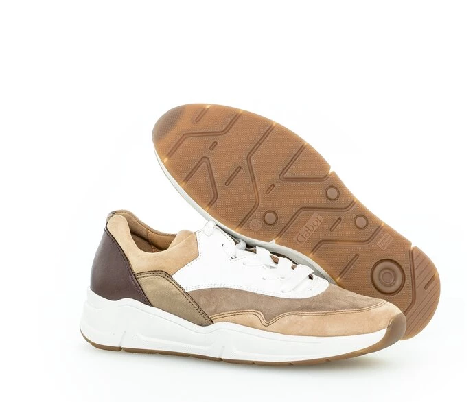 Gabor Sneakers Dame Beige | DK0000993