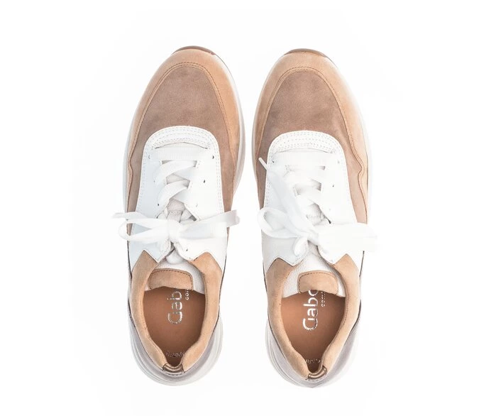 Gabor Sneakers Dame Beige | DK0000993