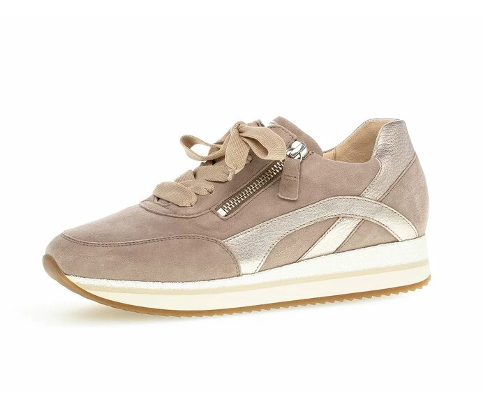 Gabor Sneakers Dame Beige | DK0001002