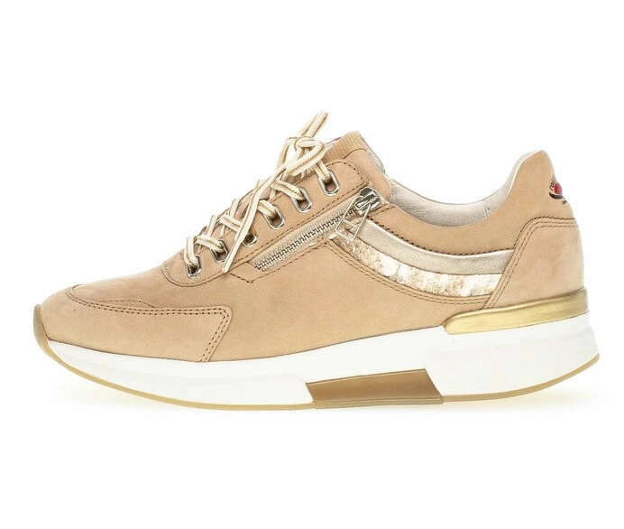 Gabor Sneakers Dame Beige | DK0001016