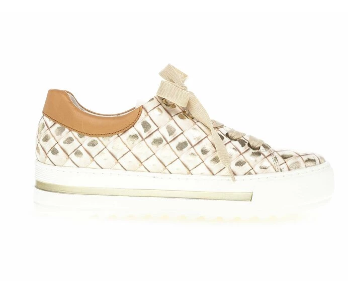 Gabor Sneakers Dame Beige | DK0001122