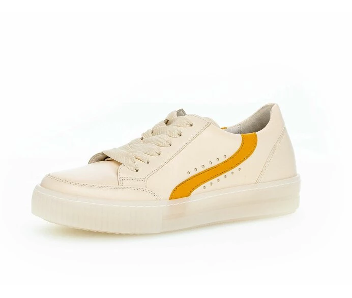 Gabor Sneakers Dame Beige | DK0001134