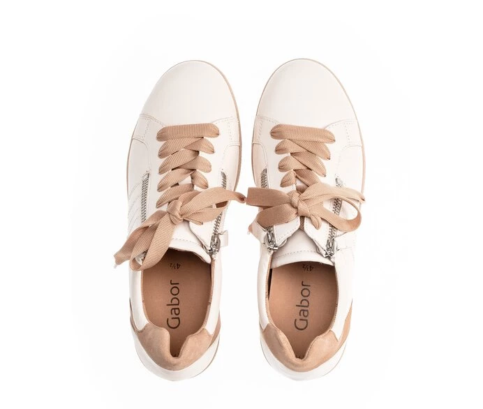 Gabor Sneakers Dame Beige | DK0001139