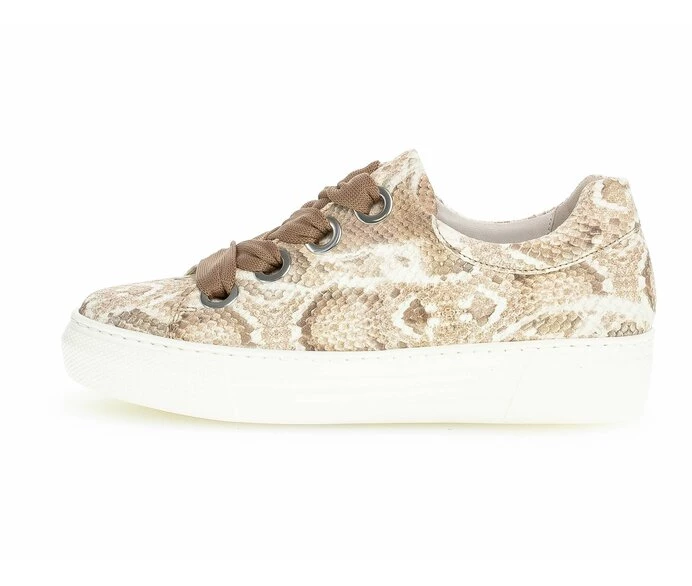 Gabor Sneakers Dame Beige | DK0001152