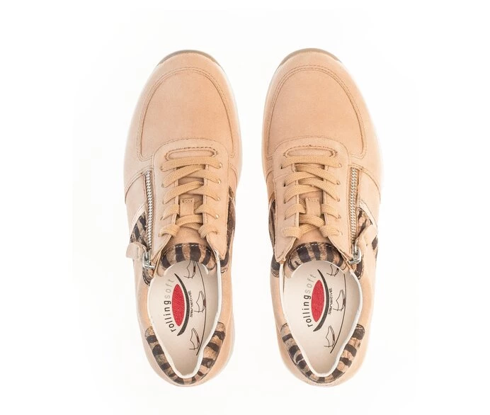 Gabor Sneakers Dame Beige | DK0001159