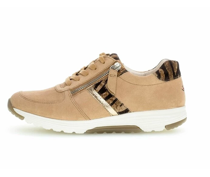 Gabor Sneakers Dame Beige | DK0001159