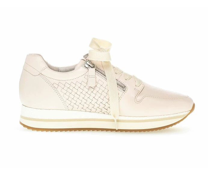 Gabor Sneakers Dame Beige | DK0001166