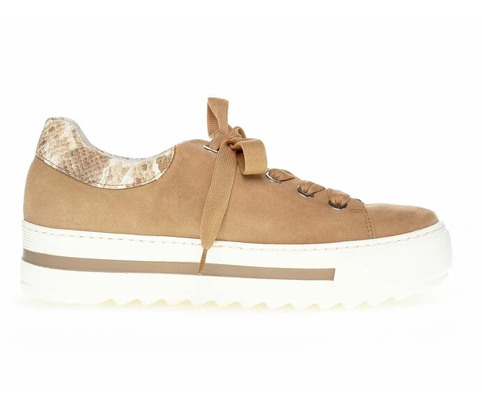 Gabor Sneakers Dame Beige | DK0001171