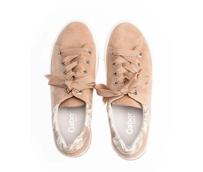 Gabor Sneakers Dame Beige | DK0001171