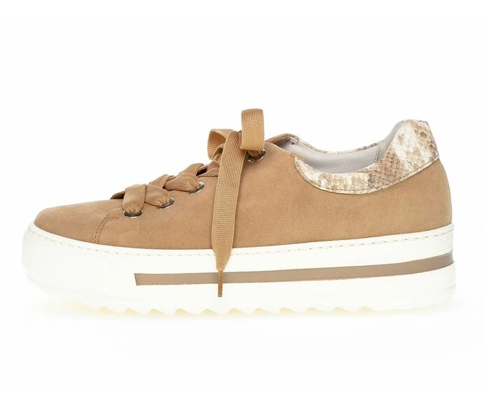 Gabor Sneakers Dame Beige | DK0001171