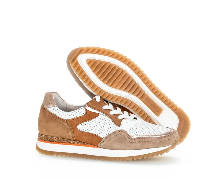 Gabor Sneakers Dame Beige | DK0001193