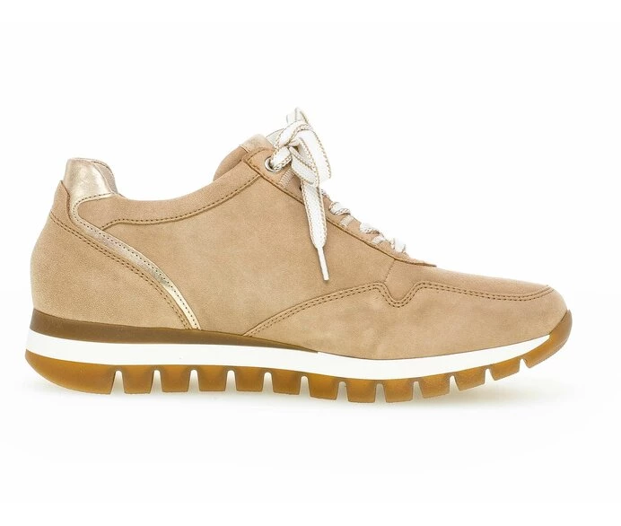 Gabor Sneakers Dame Beige | DK0001194