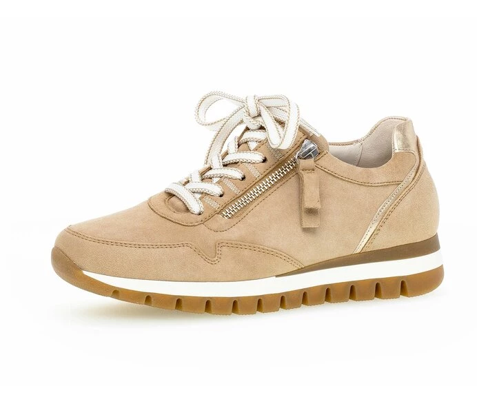 Gabor Sneakers Dame Beige | DK0001194