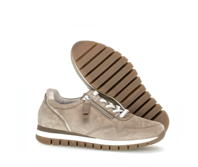 Gabor Sneakers Dame Beige | DK0001194