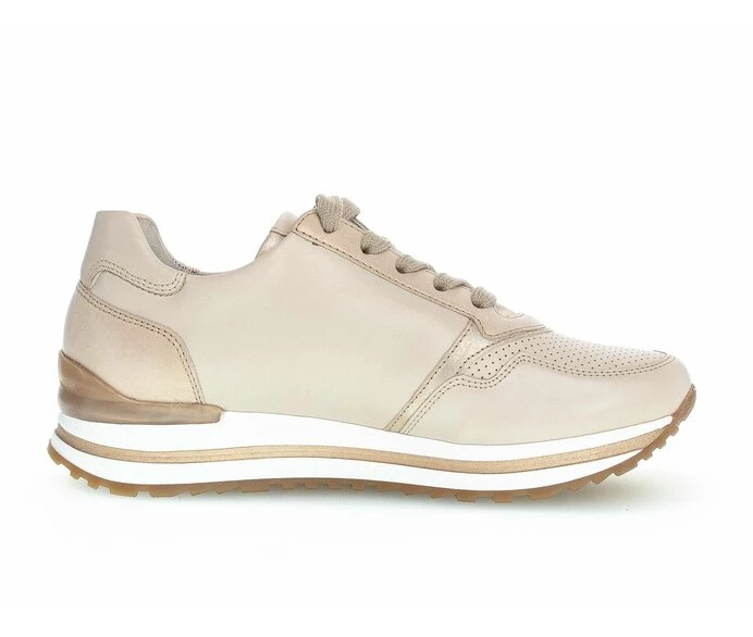 Gabor Sneakers Dame Beige | DK0001218