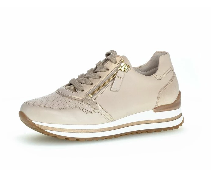 Gabor Sneakers Dame Beige | DK0001218