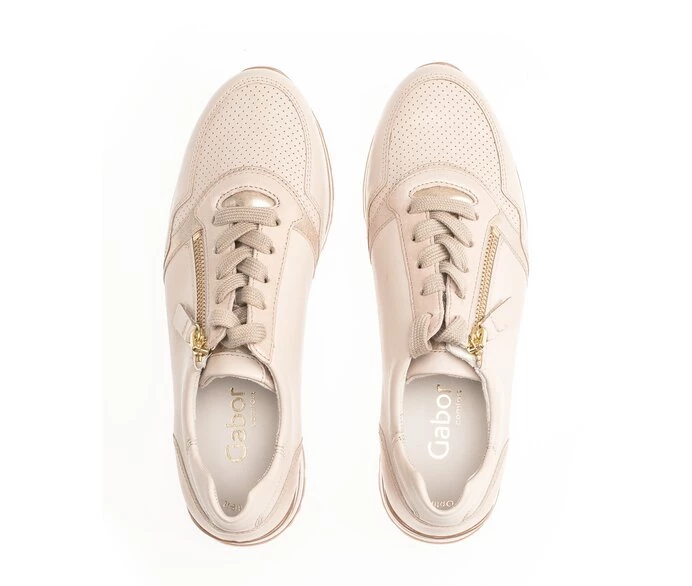 Gabor Sneakers Dame Beige | DK0001218