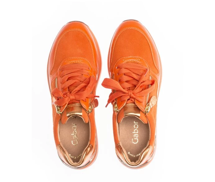 Gabor Sneakers Dame Orange | DK0000229