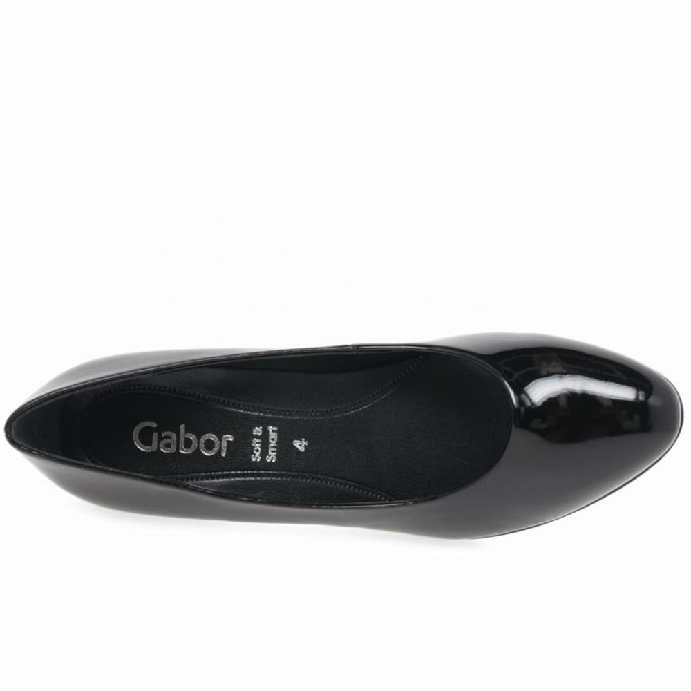 Gabor Splendid High Heel Court Høje Hæle Dame Sort | DK0001911