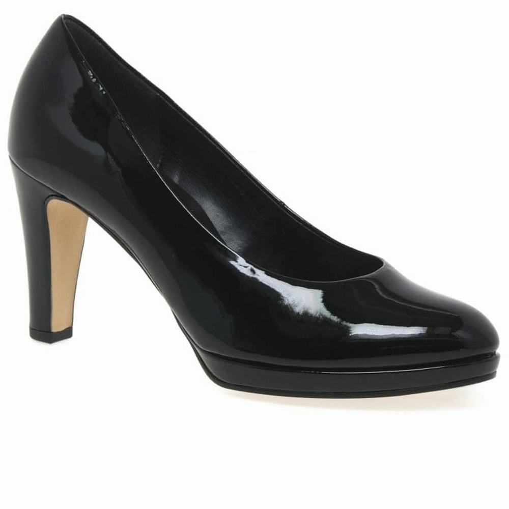 Gabor Splendid High Heel Court Høje Hæle Dame Sort | DK0001911